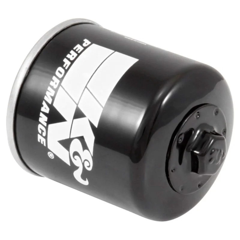 K&N Motorcycle Oil Filter: High Performance, Premium, Designed to be used with Synthetic or Conventional Oils, Wrench Off Nut: Fits Select Honda, Kawasaki, Triumph, Yamaha Motorcycles, KN-204-1
