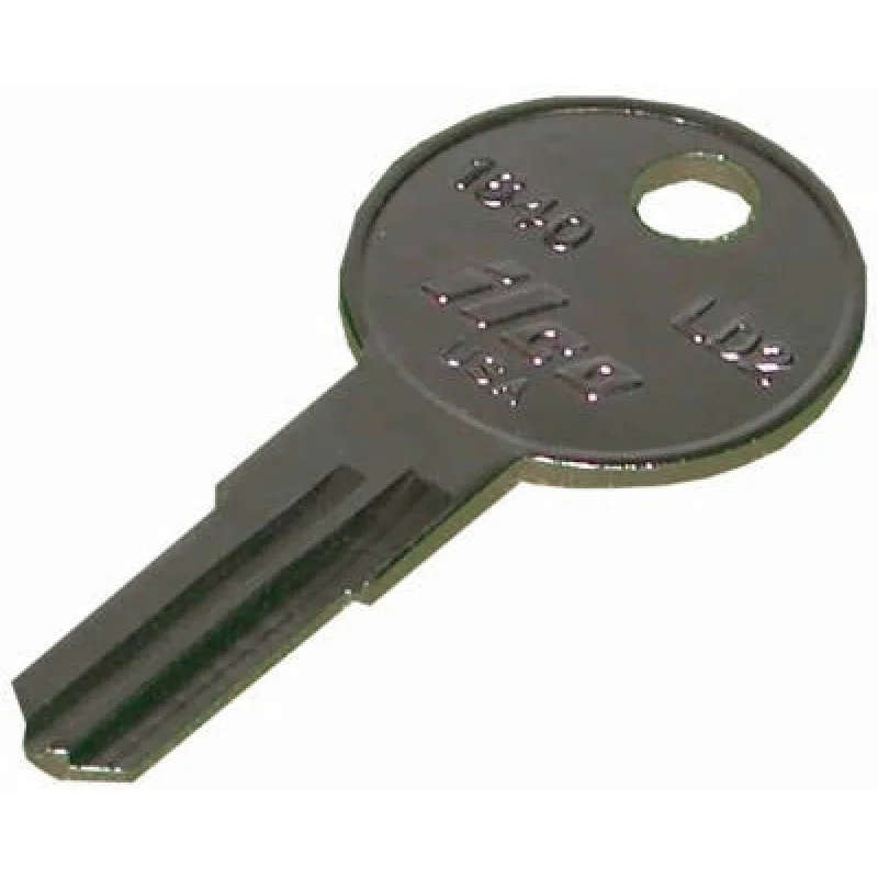 Kaba Ilco Corp 1640 Key Blank Nickel Plated Brass Larson Door