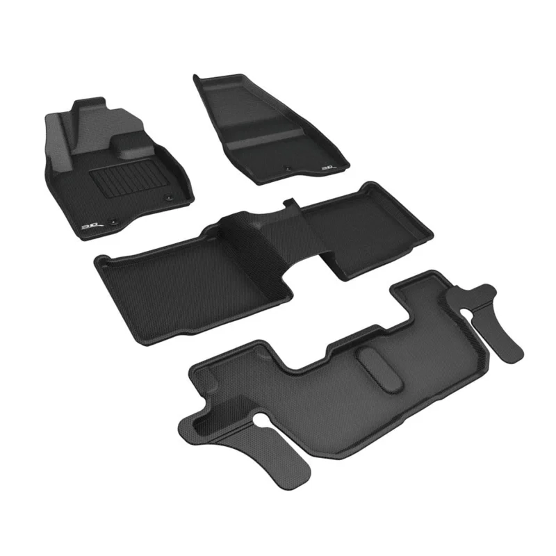 Kagu Series Custom Floor Mat Liner Set for 2016-2021 Mazda CX-9s (Open Box)