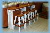 74 In Long Redwood Spa Side Bar 36 In High LAB7436R LAB7436R-Q