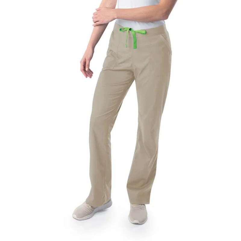 Landau Proflex Women's Straight-Leg Cargo Scrub Pants - SANDSTONE / Sizes XXS - 5XL