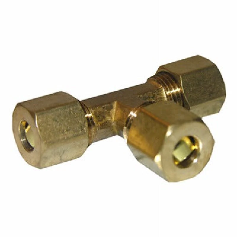 Larsen Supply Co. 17-6431 Brass Compression Tee 3/8 in