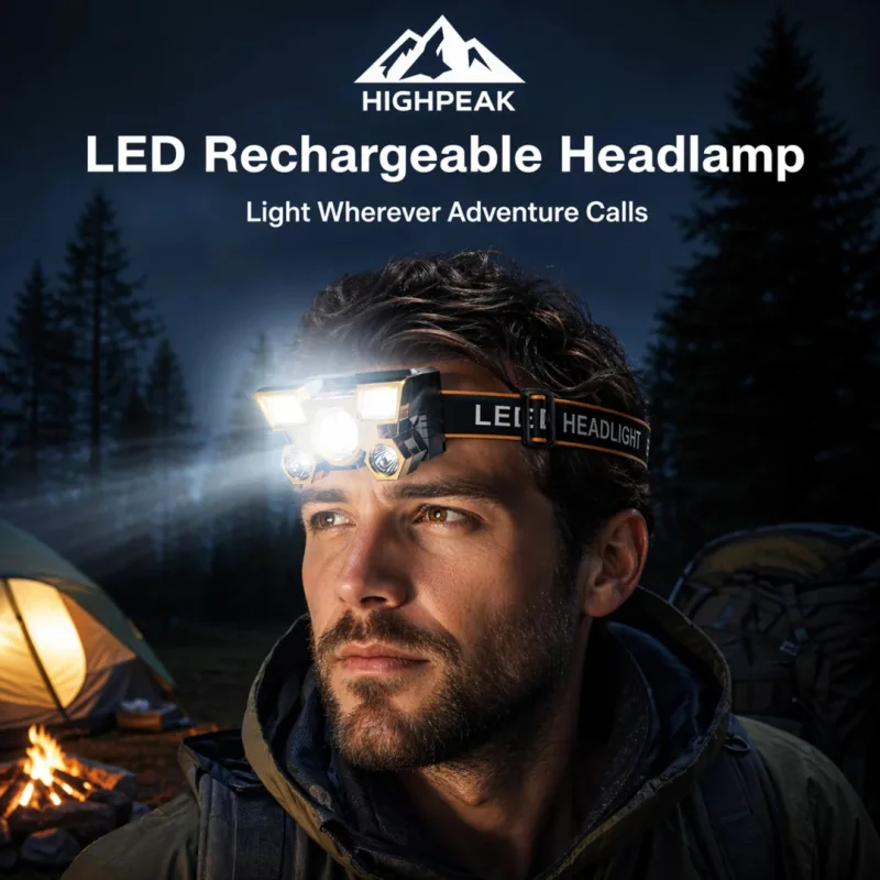LED Rechargeable Headlamp Pro