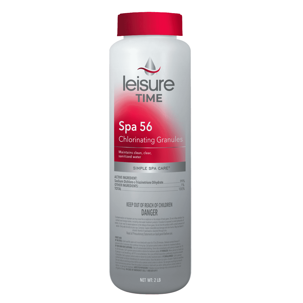 Leisure Time Spa 56 Chlorinating Granules, 2 lb
