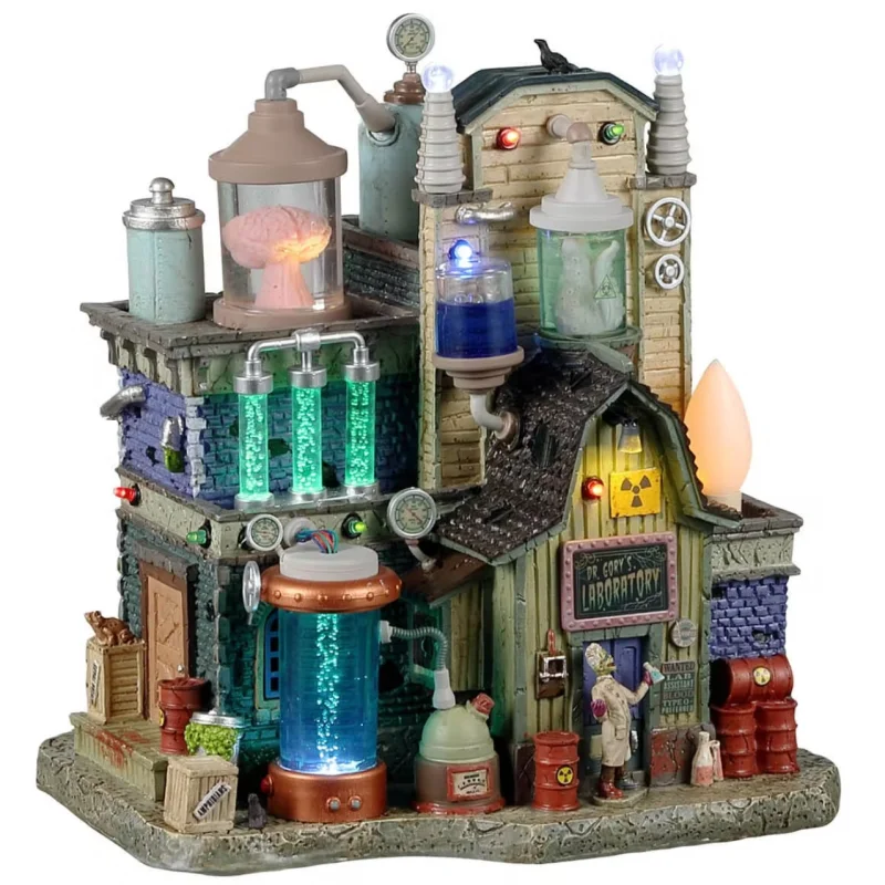 Lemax Spooky Town Dr. Gory's Laboratory #25844