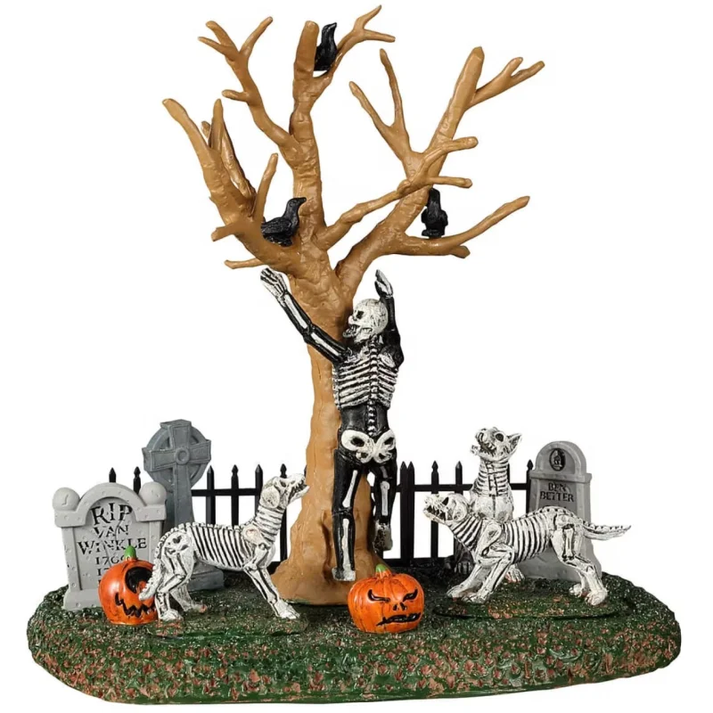 Lemax Spooky Town In The Wrong Graveyard #23584