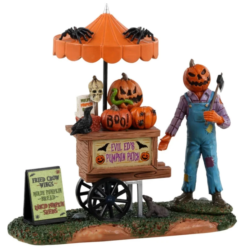 Lemax Spooky Town Pumpkin Patch Vendor #33611