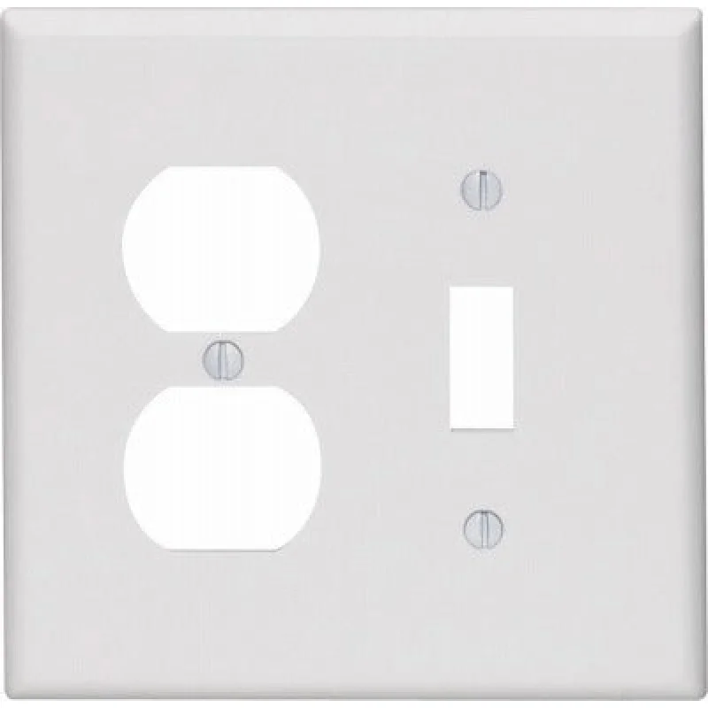 Leviton Mfg Co 003-80505-00W Combo Wall Plate 25 Pack