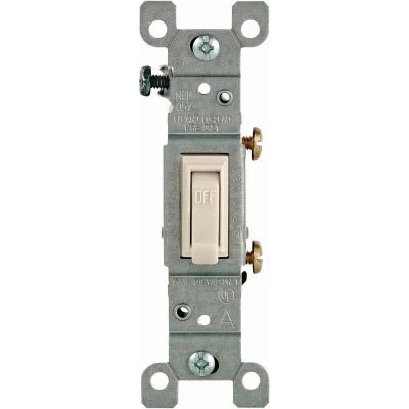 Leviton Mfg Co M26-01451-2TM Single Pole Toggle Switch 10-pack