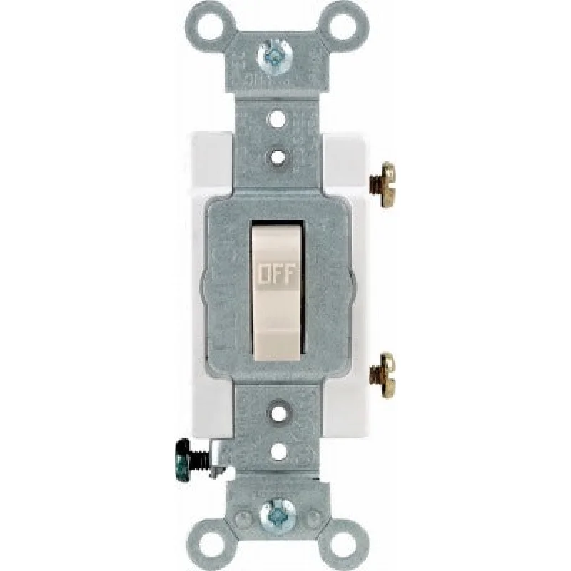 Leviton S16-CS120-2TS 20A Single Pole Toggle Switch