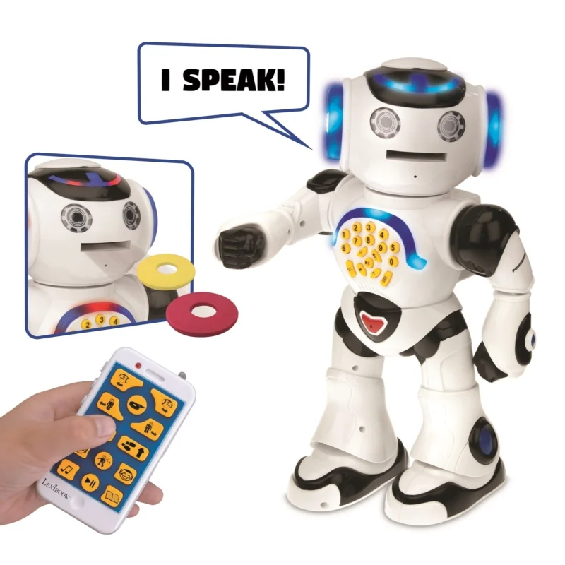 Lexibook POWERMAN Bilingual Interactive Robot with Remote Control