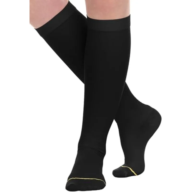 Made in USA - T.E.D. Anti Embolism Compression Socks for Women and Men 15-20mmHg