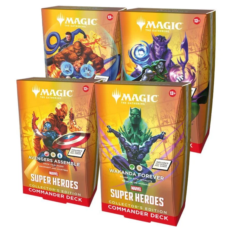 Marvel Super Heroes Commander Deck Case (Collector's Edition) (Assorted. Each Sold Separately)