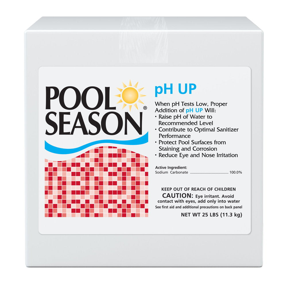 Pool Season pH Up - 25 Lb. Box