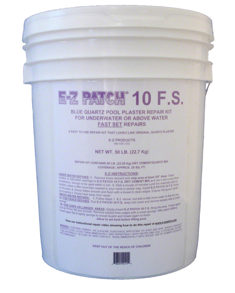 Quartz Plaster Pool Repair - Fast Set - 50 Pounds - QuartzScape Colors