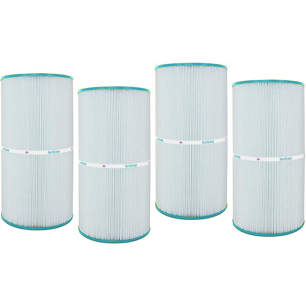 Hurricane Filter Cartridges for Pentair Clean and Clear CCP240, Hayward SwimClear C2020/25 Filters - Pack of 4