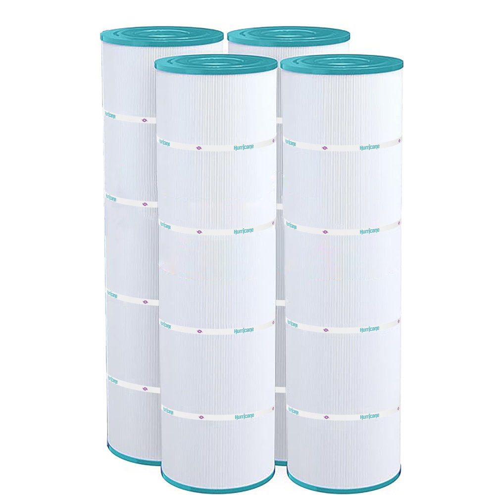 Hurricane Filter Cartridges for Hayward Super StarClear C4000, SwimClear C4020 Filters -Pack of 4