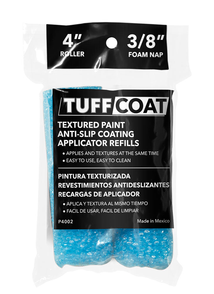 Tuff Coat 4 Inch Textured Roller Cover - Twin Pack