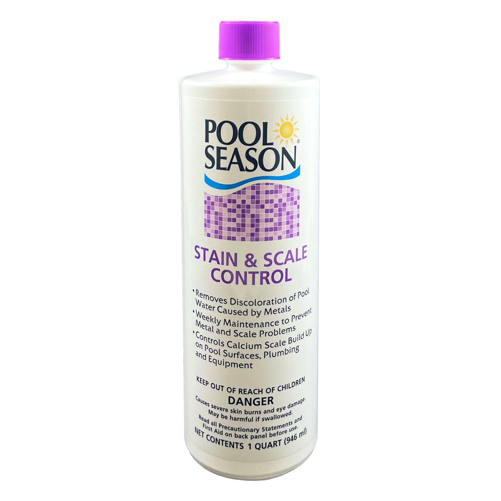Pool Season Stain and Scale Control - 1 Quart