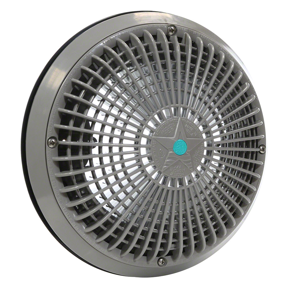 10 Inch Round Star Sumpless Anti-Entrapment Suction Outlet Cover With Adapter and Mud Frame