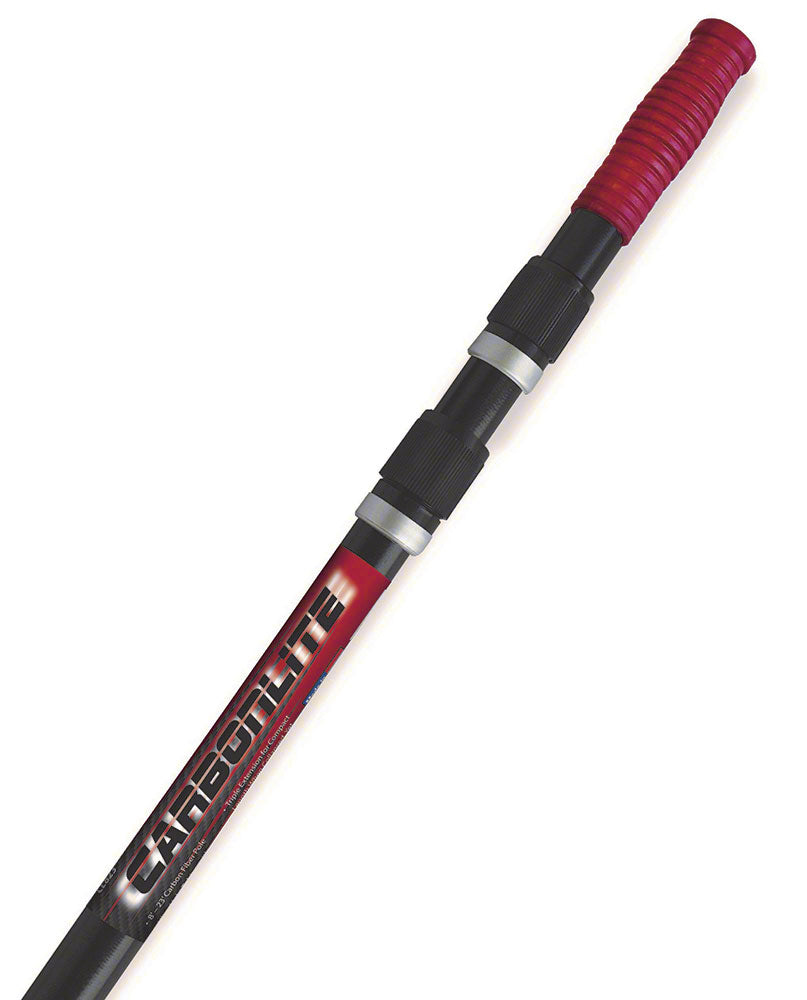 6 to 12 Foot Carbonlite Carbon Fiber CL612L Telescopic Pole - Lever Lock (2-Piece)