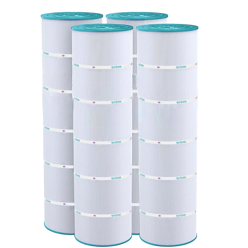 Hurricane Filter Cartridges for Hayward SwimClear C4020/23/30, Super StarClear C4500/4000 Filters - Pack of 4