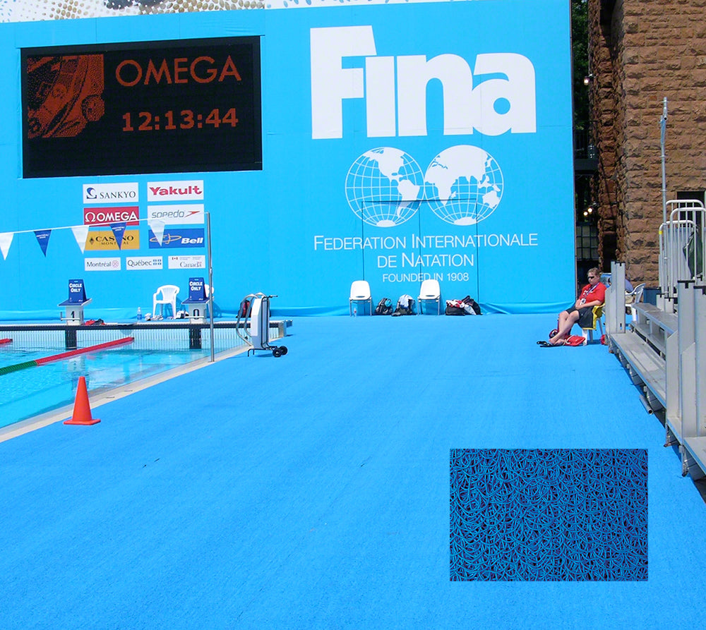 PEM High Traffic Pool Deck Matting - 2 x 10 Foot Roll