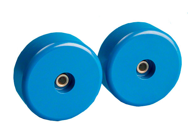 Large Head Wheel Set With Bushing - Set of 2 Wheels