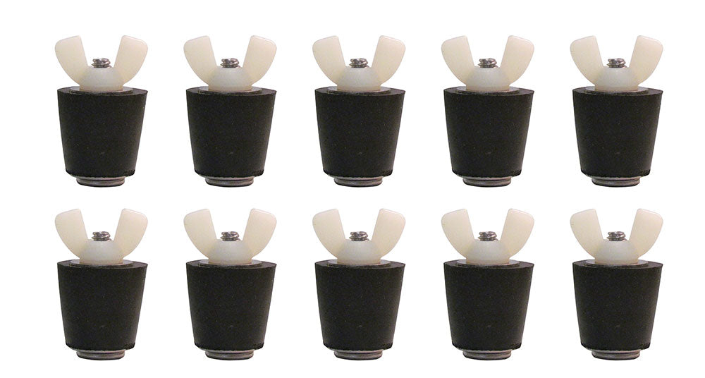 Winter Pool Plugs for 3/4 and 1 Inch Pipe - #4 - Pack of 10