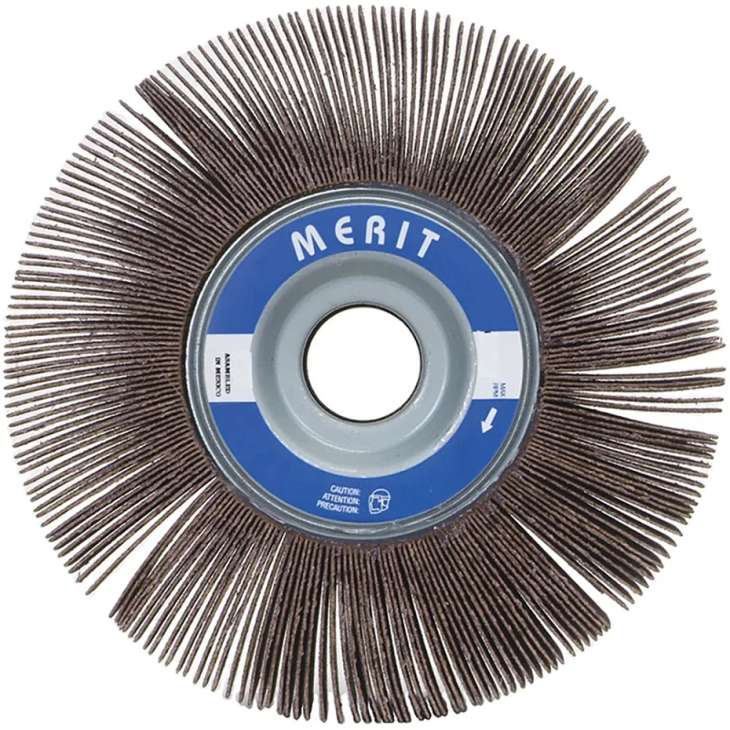Merit Abrasives 08834123025 Flap Wheel 120 Grit 6x1.5 in