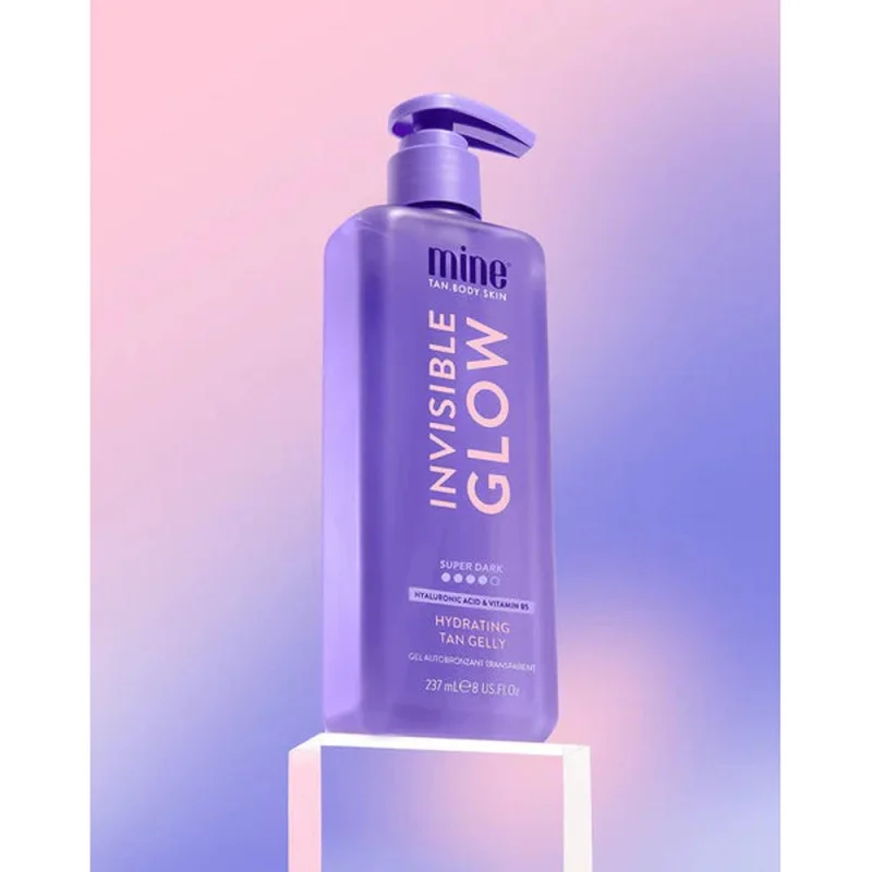 MineTan Invisible Glow Hydrating Tan Gelly - Super Dark / 8 oz.