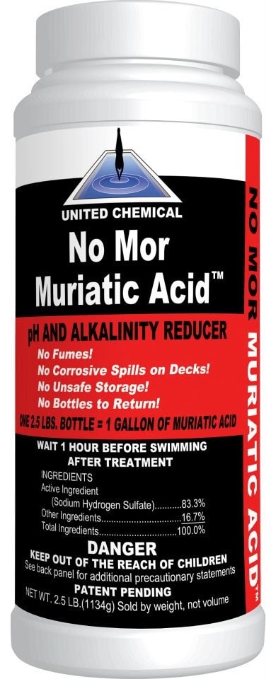United Chemical Corporation No Mor Muriatic Acid - 2.5lbs.