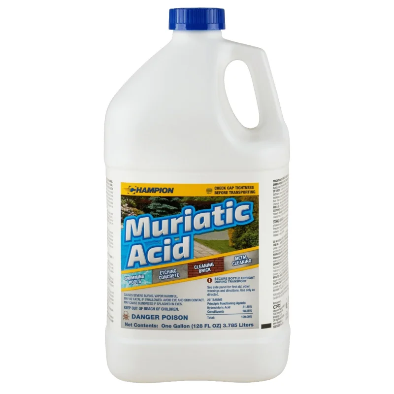 Muriatic Acid for Swimming Pools