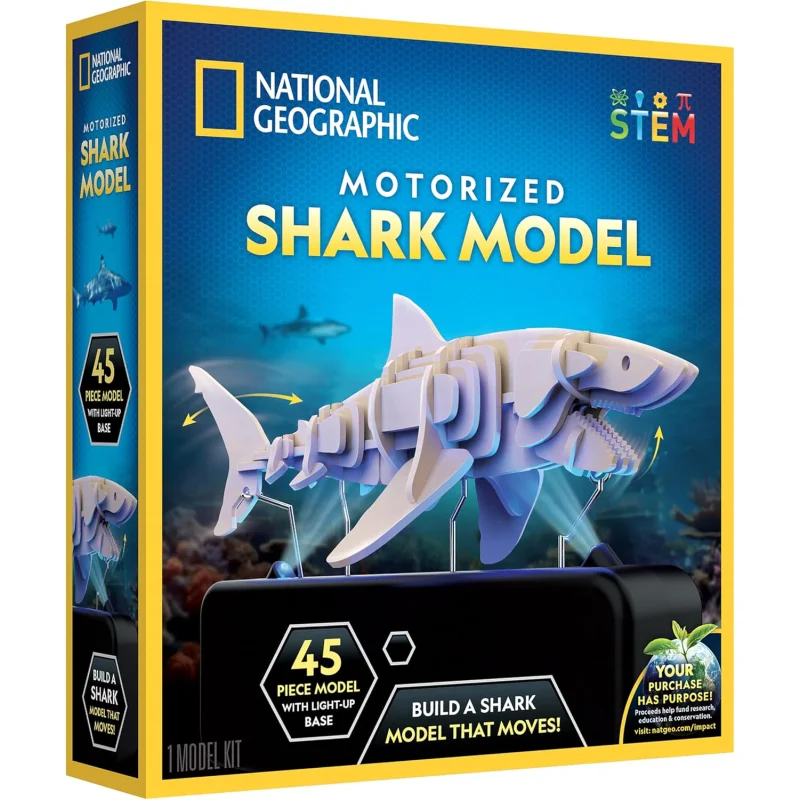 National Geographic Motorized Shark Model