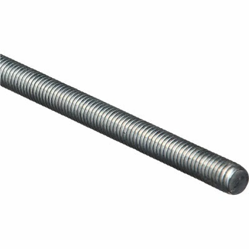 National Mfg N179-333 Zinc Threaded Rod 3/8-16x12 in 5 Pack