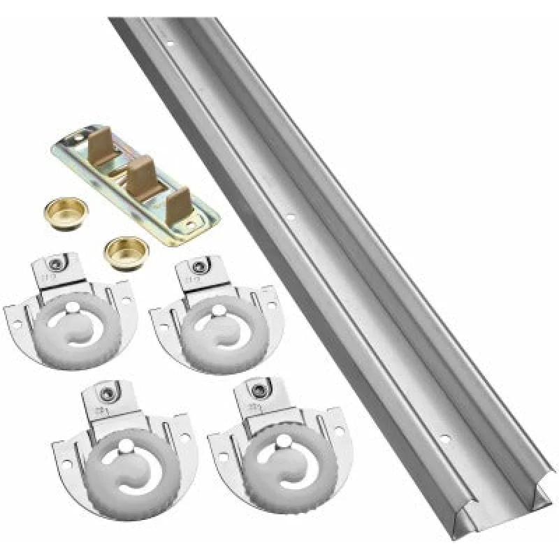 National Mfg N343-087 By-pass Door Hardware Kit 72in