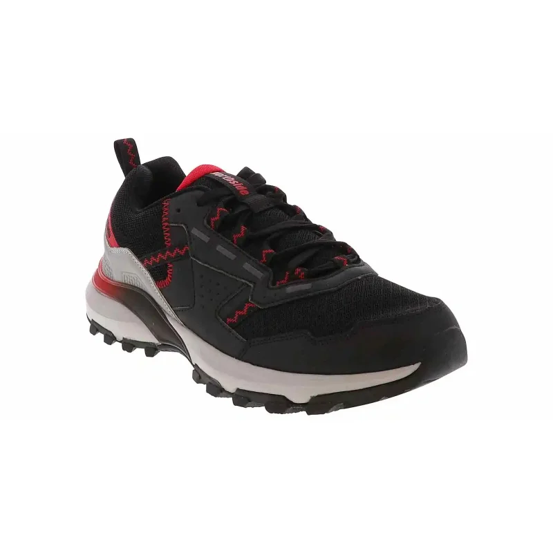 Northside Trailmount Low Trail Hiker Trail Shoe (Black/Red) Size 10