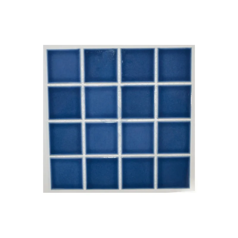 NPT DSF95N 3" x 3" Discovery Field Basic Tile Caribbean Blue