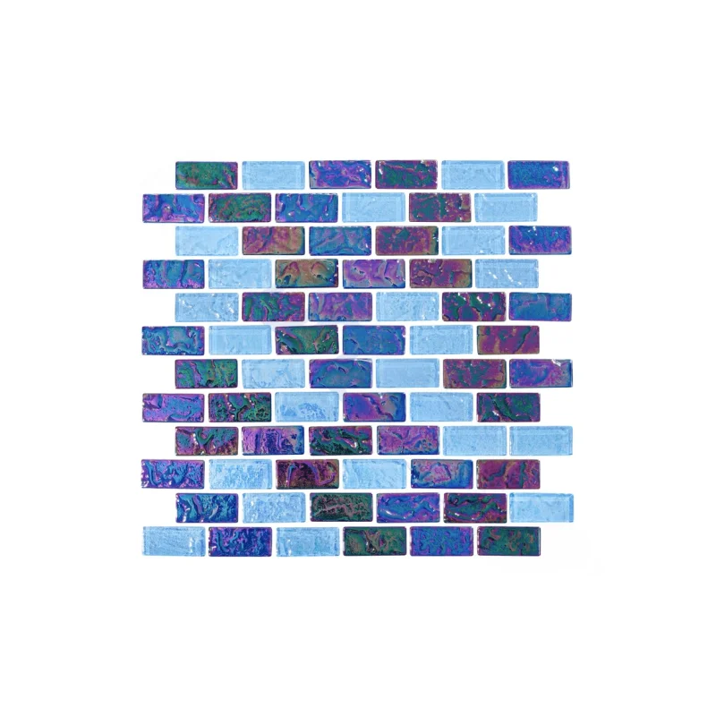NPT NSH-COBALT1X2 1" x 2" Nordic Shores Cobalt Pool Tile