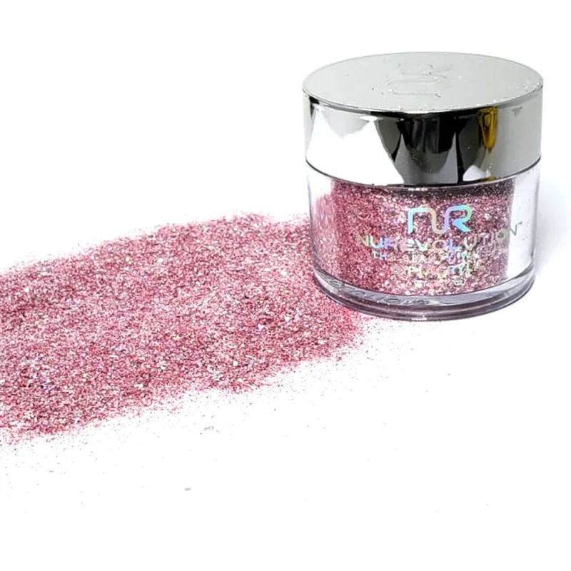NR Loose Glitter for Nail Art - #LG143 by NuRevolution / 2 oz.