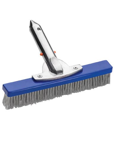 Ocean Blue 10" Aluminum Back Algae Brush