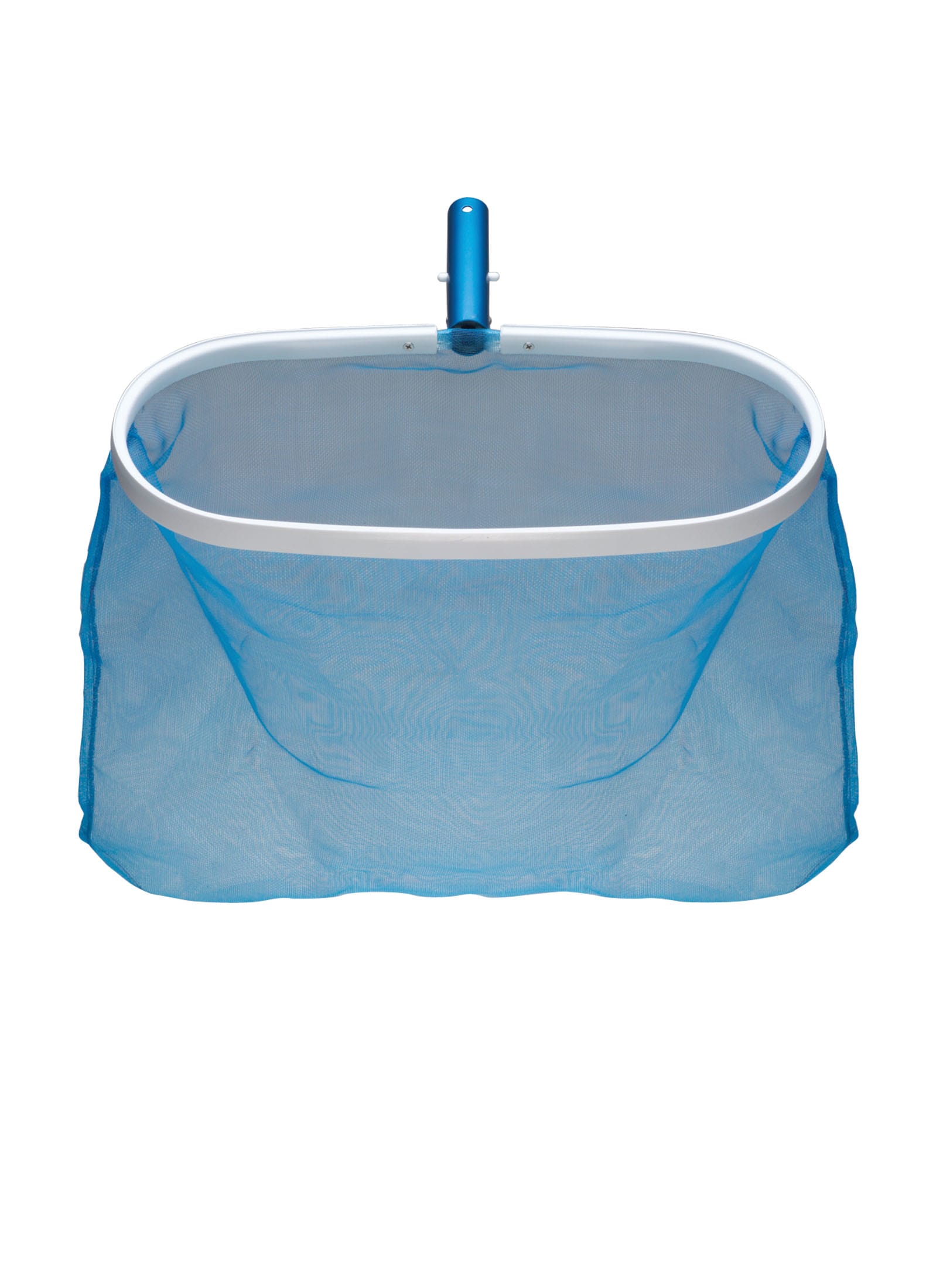 Ocean Blue Aluminum Deep Bag Leaf Rake