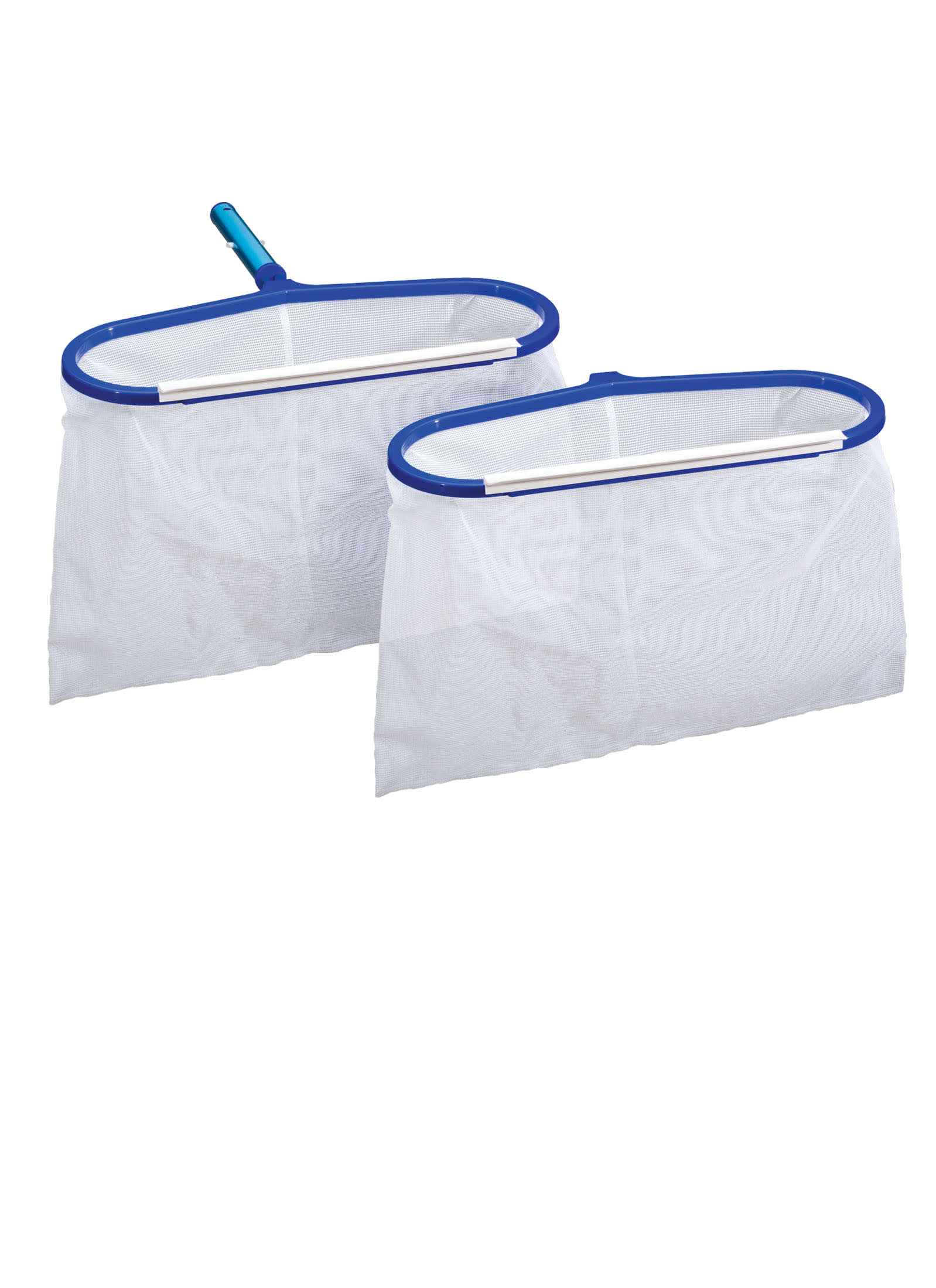 Ocean Blue Heavy Duty Aluminum Leaf Rake W/ Net