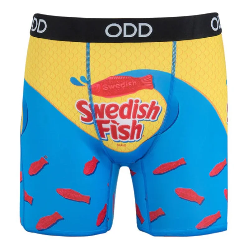 Odd Sox Swedish Fish Men's Boxer Briefs Sizes S-3XL