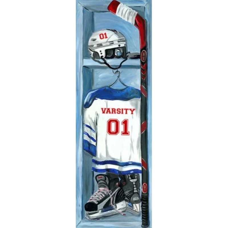 Oopsy Daisys Hockey Locker Canvas Art Extravaganza