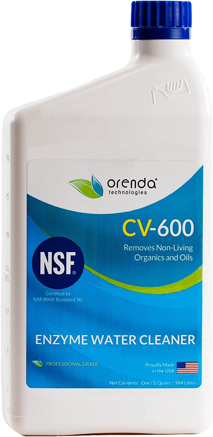 Orenda CV-600 Catalytic Enzyme Water Cleaner, 1 Qt Bottle
