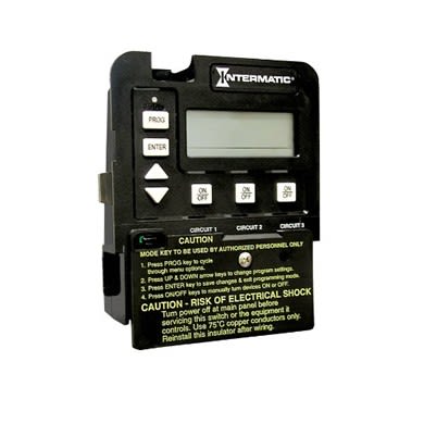 Intermatic Programmable 3-Circuit Digital Control Timer Mechanism