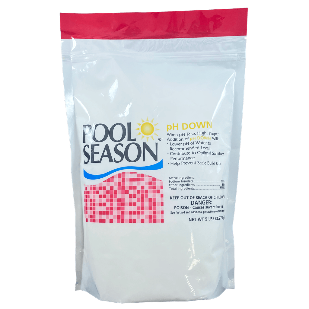 Pool Season pH Down, 5 lb Pouch