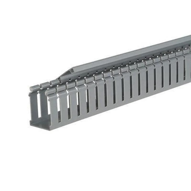 Panduit H4X4LG6 Slotted Hinged Wiring Duct Pvc 4x4x6