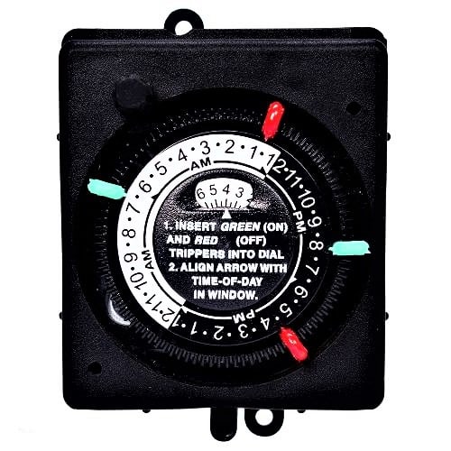 Intermatic 24HR Timer Mechanism, 2 ON/OFF w/ Ears
